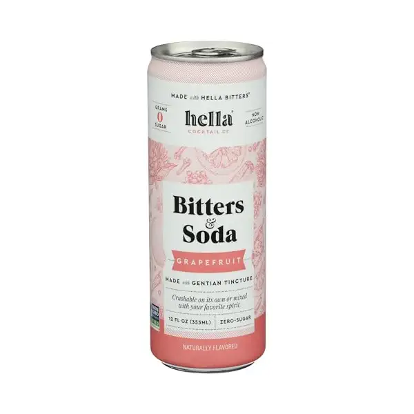 Bitters & Soda Grapefruit